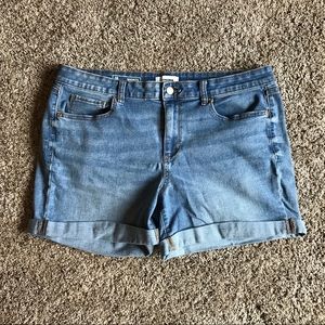 Sonoma jean shorts, size 16